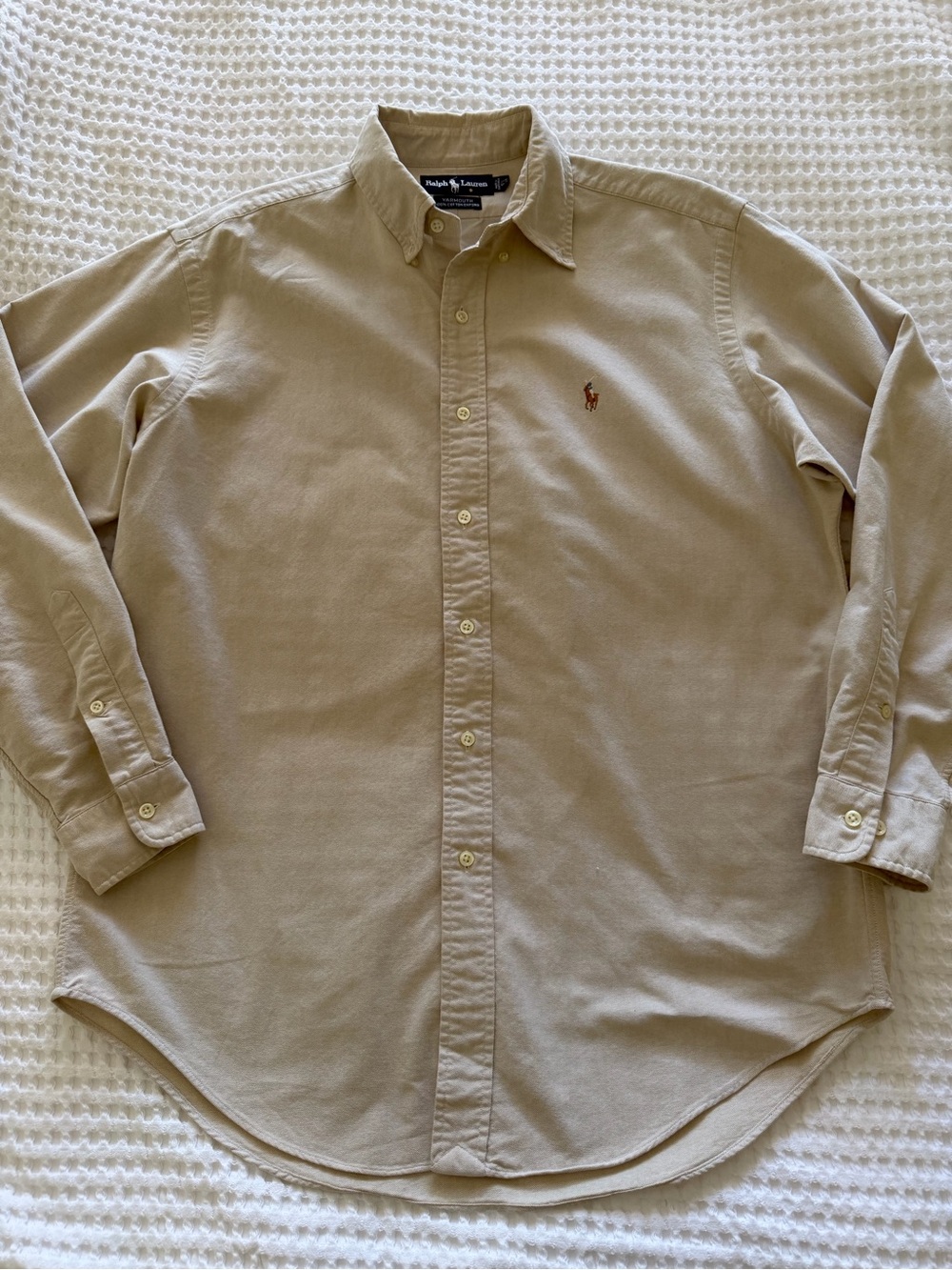Ralph Lauren "Yarmouth" 100% Cotton Oxford Button-Down Size 15½ / 34-35 (Medium) - Picture 12 of 13